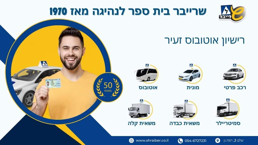 רישיון אוטובוס זעיר