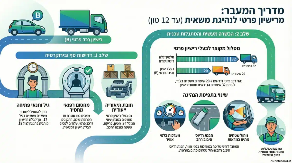 מעבר למשאית